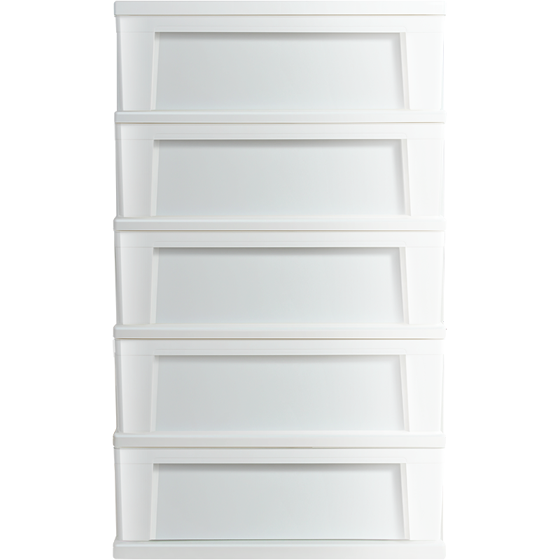 移动端、京东百亿补贴：爱丽思 收纳柜NSW545 五层加厚抽屉式收纳柜 环保材