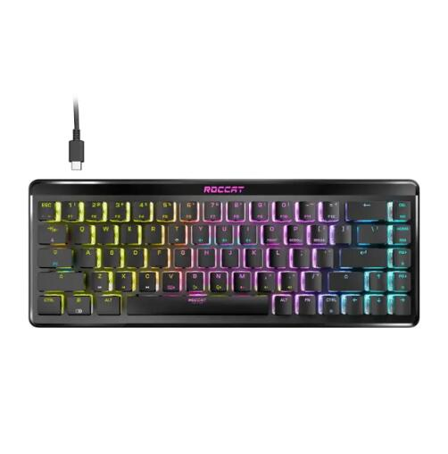 ROCCAT 冰豹 Vulcan II Mini Air 65% 三模无线光轴机械键盘 3.6折 $63.99（约457元）