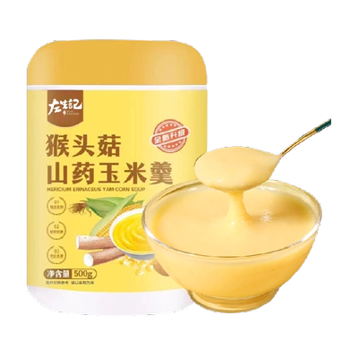 88VIP：左生记 猴头菇粉山药玉米糊 500g/罐 5.6元（需领券）