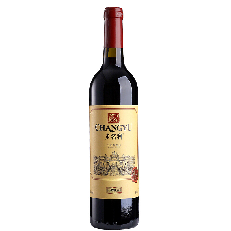 CHANGYU 张裕 多名利 赤霞珠干红葡萄酒 750ml 28.8元