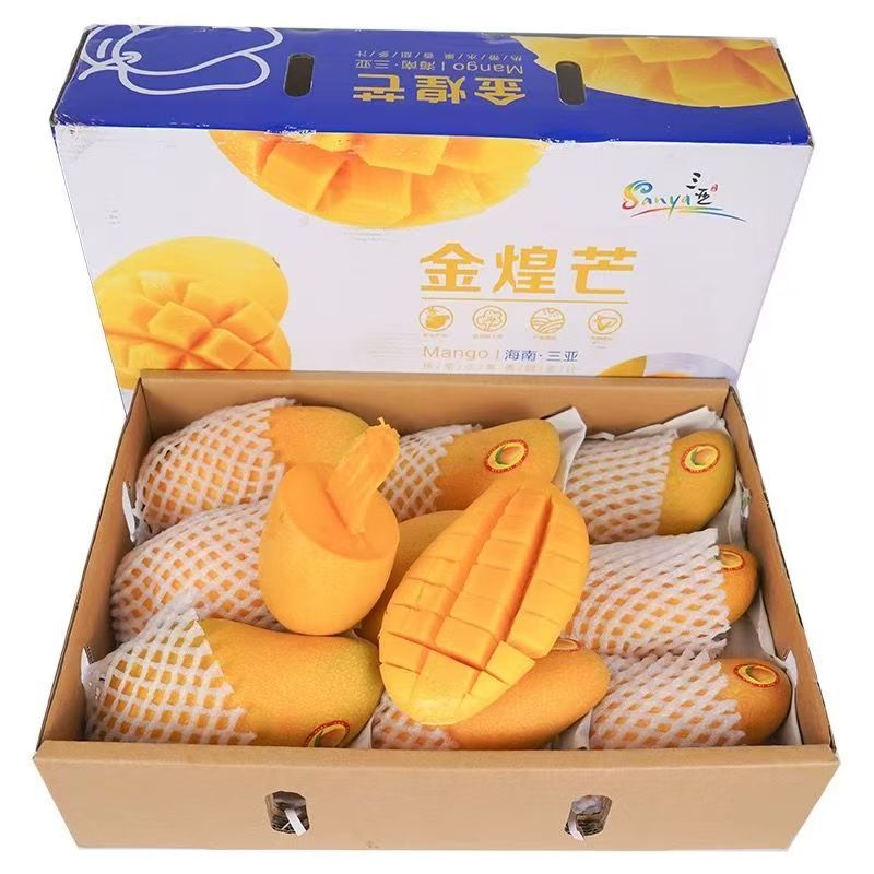 特大果 海南金煌芒 4.5斤装 单果400-600克 20.98元（需买2件，需用券）