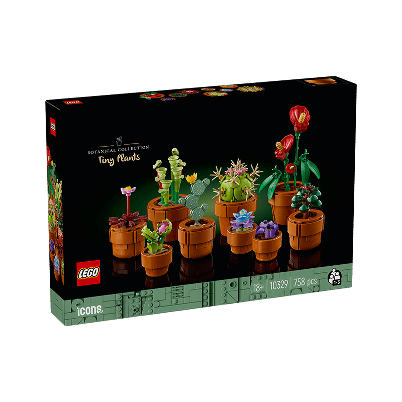 LEGO 乐高 积木 ICONS 10329迷你盆栽 新品拼装玩具 生日礼物 339.2元