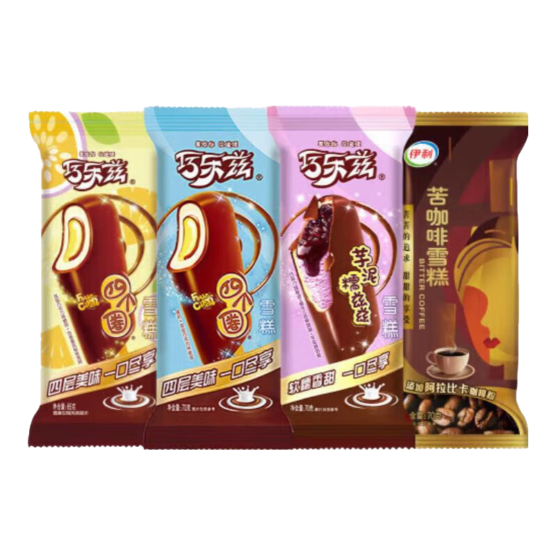 伊利 巧乐兹苦咖啡组合*30支 66.5元（需领券）