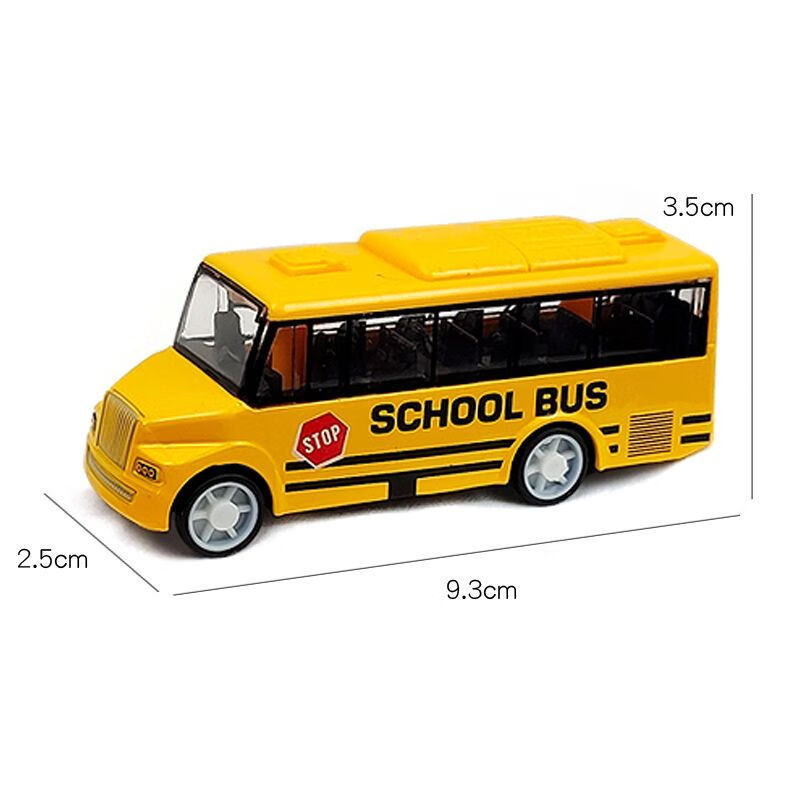SEMALAM 儿童玩具车合金小汽车公交巴士车模型 6.9元包邮（需用券）