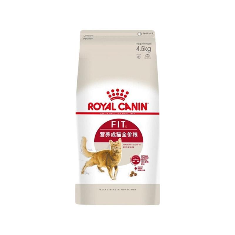 ROYAL CANIN 皇家 F32成猫猫粮 4.5kg 206.05元