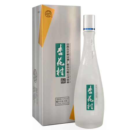 汾酒 杏花村鲲鹏有志 清香型白酒 纯粮酿造 礼盒酒 53度 475mL 74.63元