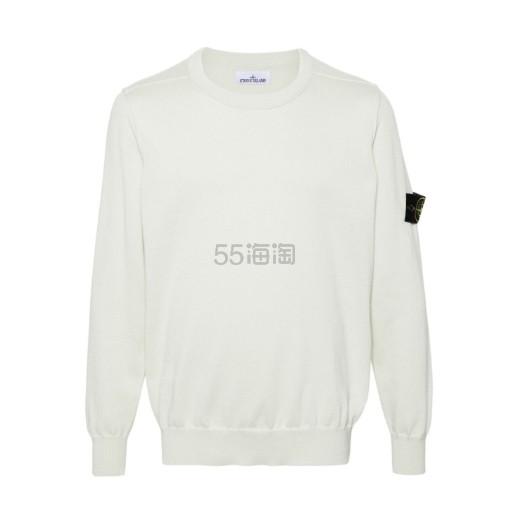 Farfetch 发发奇:Stone Island 石头岛罗盘徽章棉毛衣