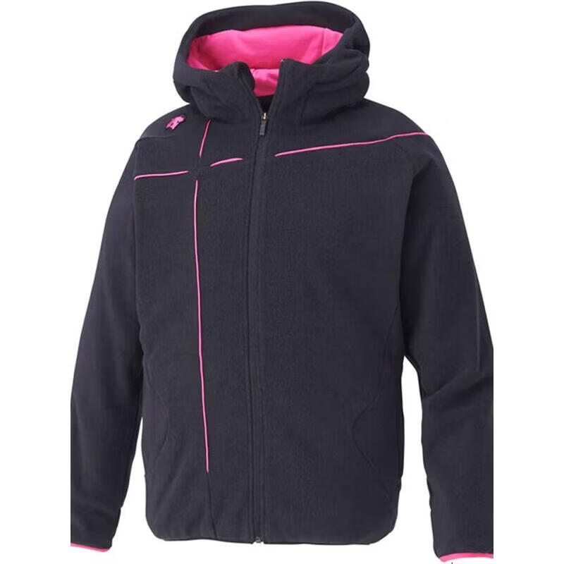 迪桑特 男士抓绒夹克外套 秋冬运动防风衣保暖 DBX2660C BKSG L 383.76元（需用券