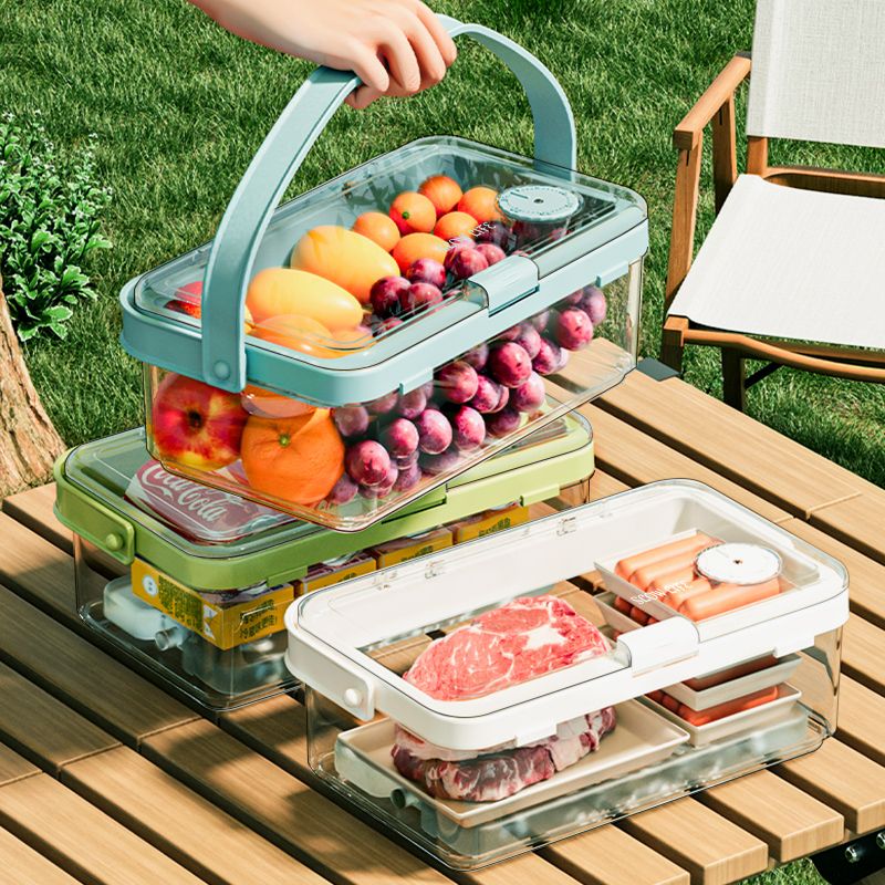 百亿补贴：TREEJACK 厨匠 手提水果便当盒移动小冰箱保鲜盒户外露营野餐便携