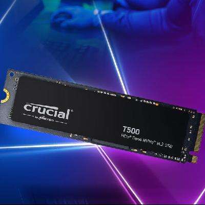 PLUS会员，需首单：Crucial 英睿达 Pro系列T500 NVMe M.2固态硬盘 1T（PCI-E4.0） 546.01元包邮（晒单返50元E卡低至496.01元，需用券）