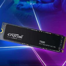 PLUS会员，需首单：Crucial 英睿达 Pro系列T500 NVMe M.2固态硬盘 1T（PCI-E4.0） 546.0