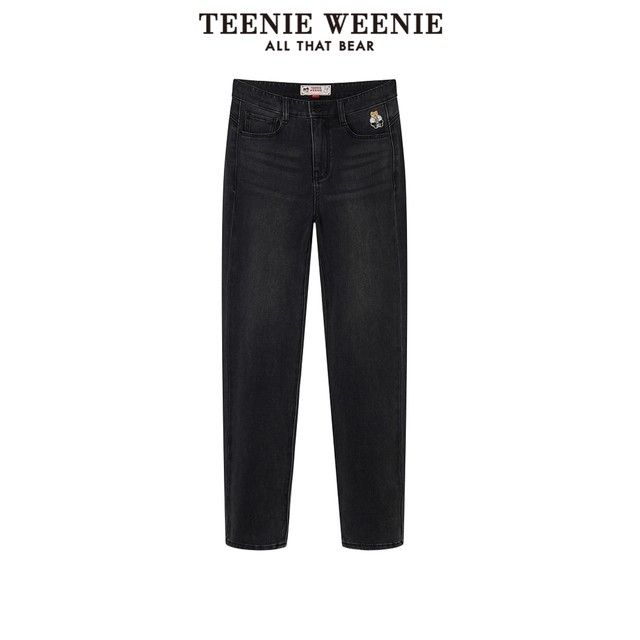 TEENIE WEENIE 牛仔裤魔塑弹弹力修身小脚裤长裤兔年女 122元