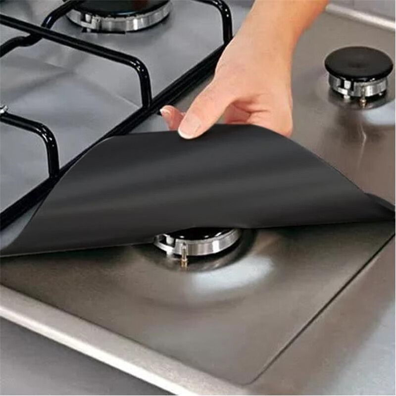 米良品 家用特氟龙煤气灶防油垫 2片装 9.9元（需用券）