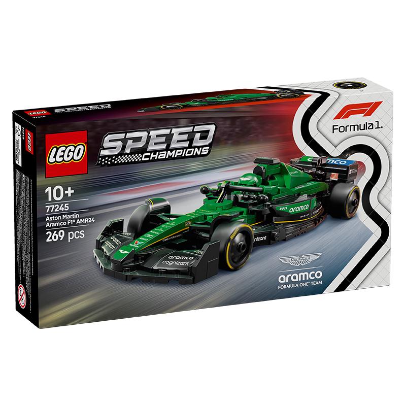 乐高 超级赛车系列 77245 阿斯顿·马丁沙特阿美F1 AMR24 154.36元