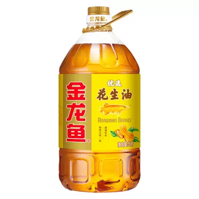 金龙鱼 优选花生油物理压榨 5L+70mI香油 82.9元