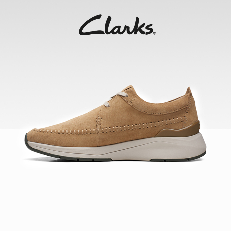 Clarks 其乐 运动鞋男春夏轻量舒适缓震耐磨休闲鞋复古流畅设计男鞋 419元（