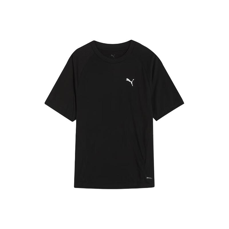 PUMA 吸湿速干羽毛球修身休闲短袖T恤男子夏季运动上衣 42元（需用券）