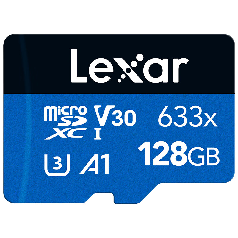 Lexar 雷克沙 633x MicroSD卡 128GB 43.9元