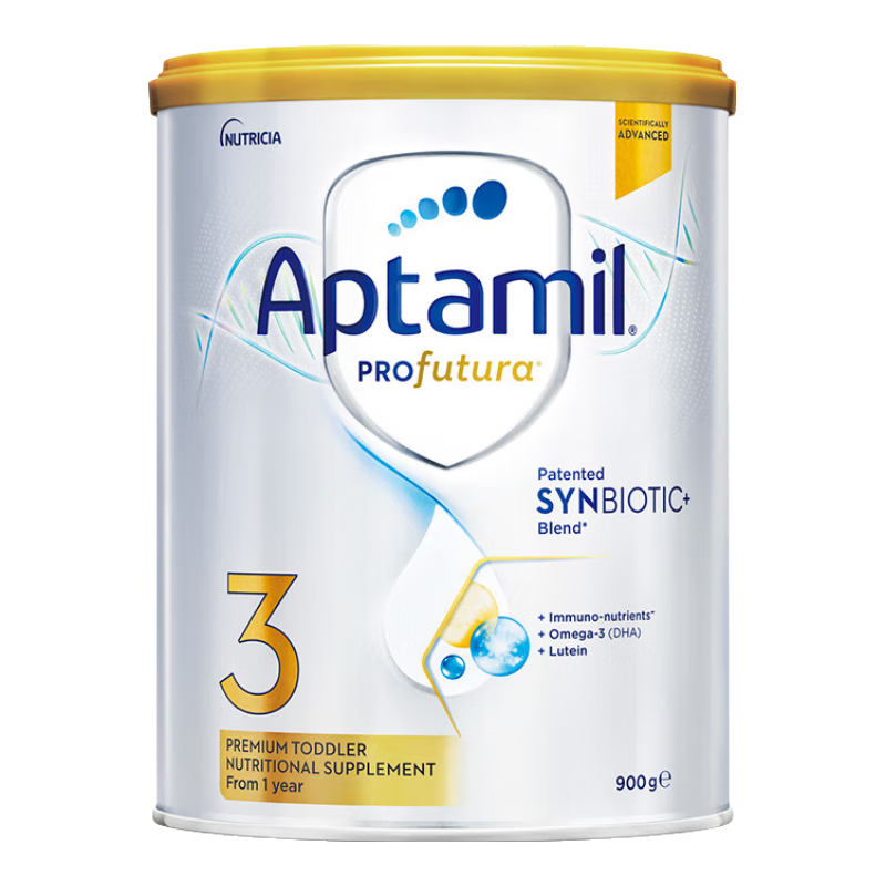 爱他美 澳爱白金版婴幼儿奶粉 3段 900g （含税） 205元