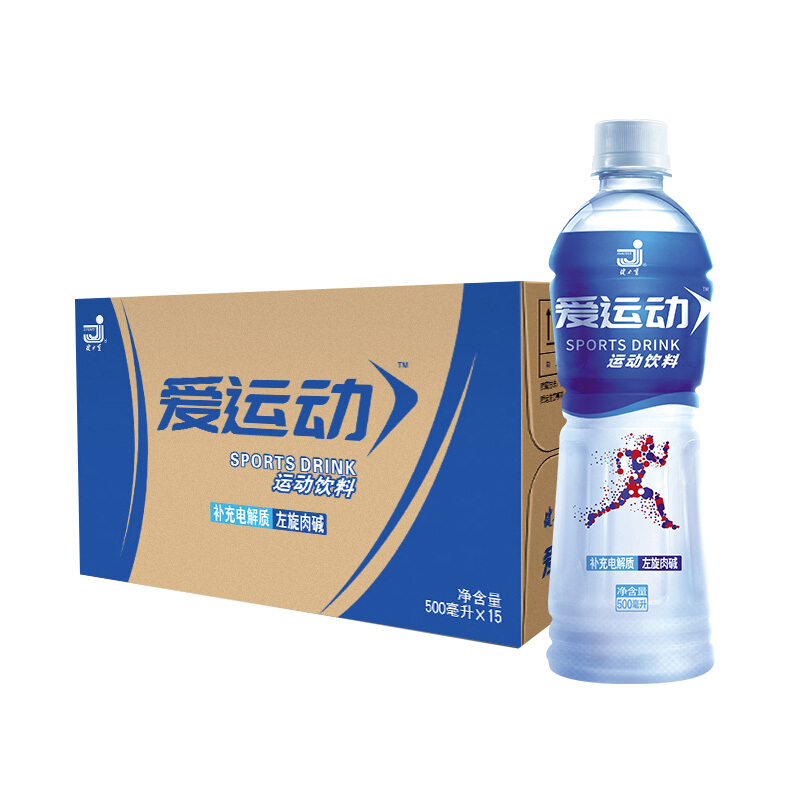 88VIP：JIANLIBAO 健力宝 爱运动电解质水西柚味500ml×15瓶 47.41元