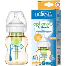 布朗博士 防胀气宽口PPSU婴儿奶瓶150ml ￥103.55