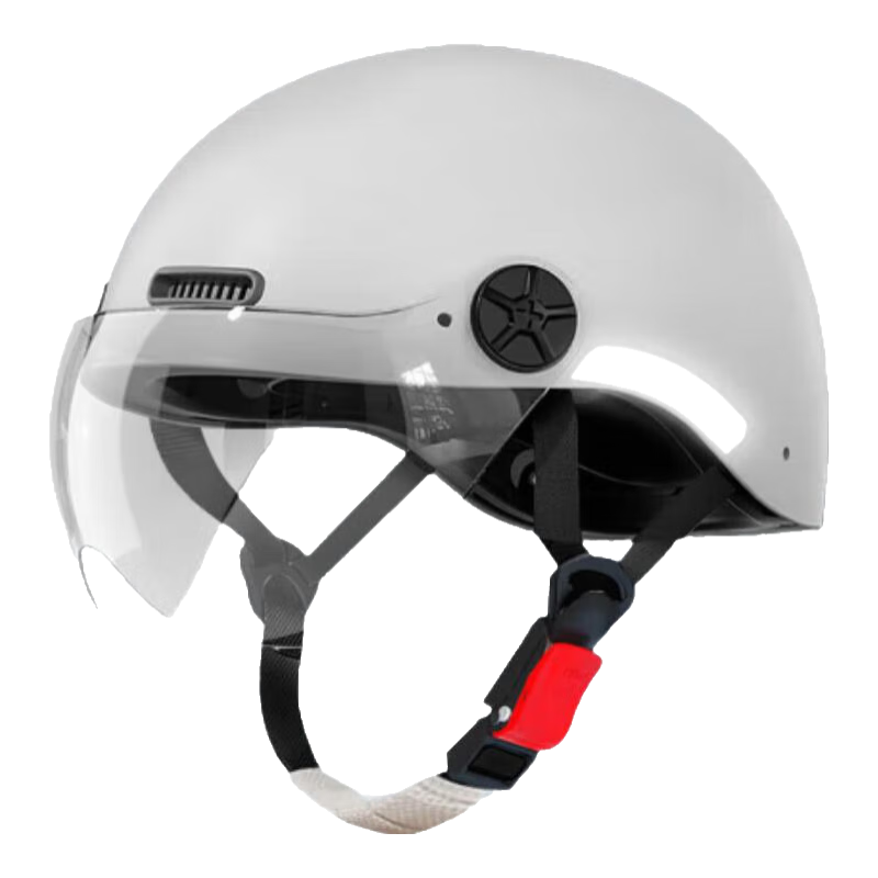 雅迪 电动车头盔 3C认证电动车摩托车电瓶车自行车头盔男女通用 简约款3C头