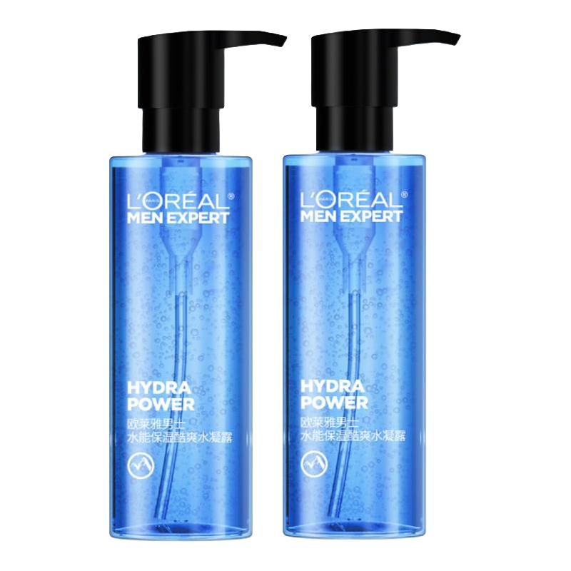 巴黎欧莱雅 男士水能保湿酷爽水凝露 69元（需用券）