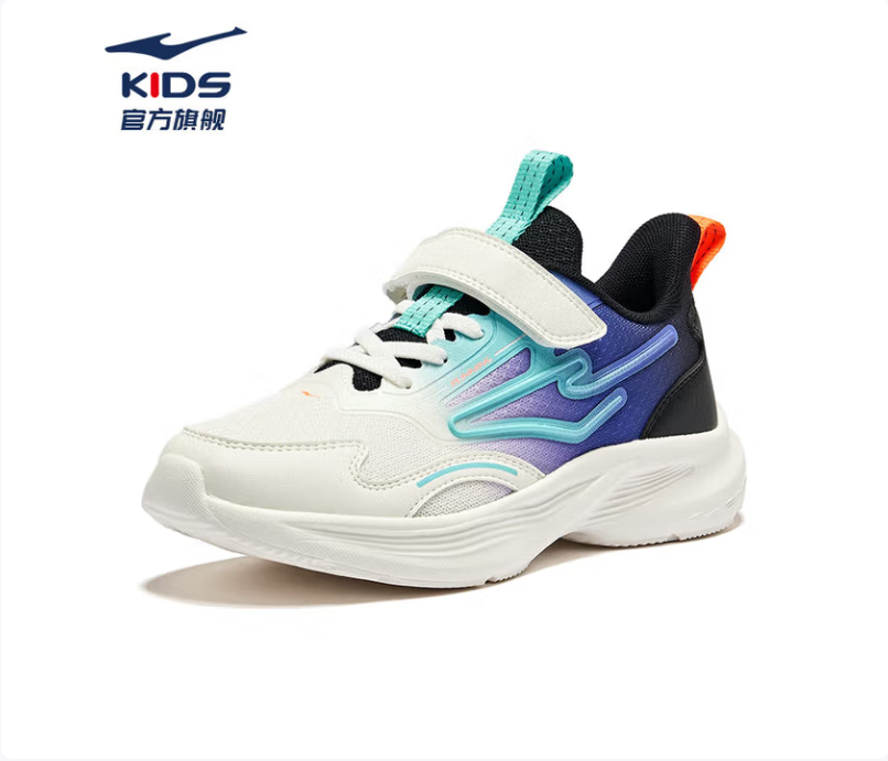 鸿星尔克 儿童秋季休闲运动跑鞋 29码 74.1元