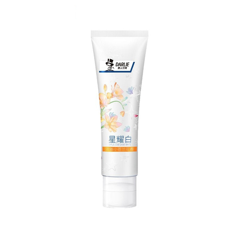 DARLIE 好来 星耀白牙膏 淡雅小苍兰花香 120g 9.9元