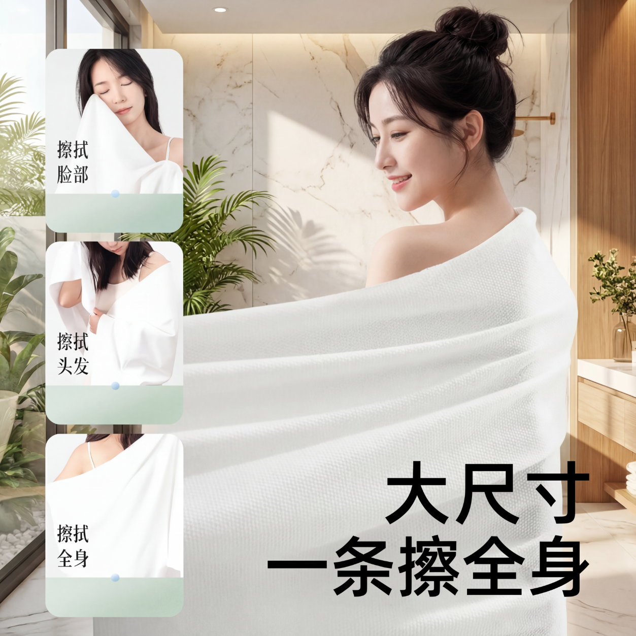 京东京造 一次性浴巾 2.99元 - 86线报