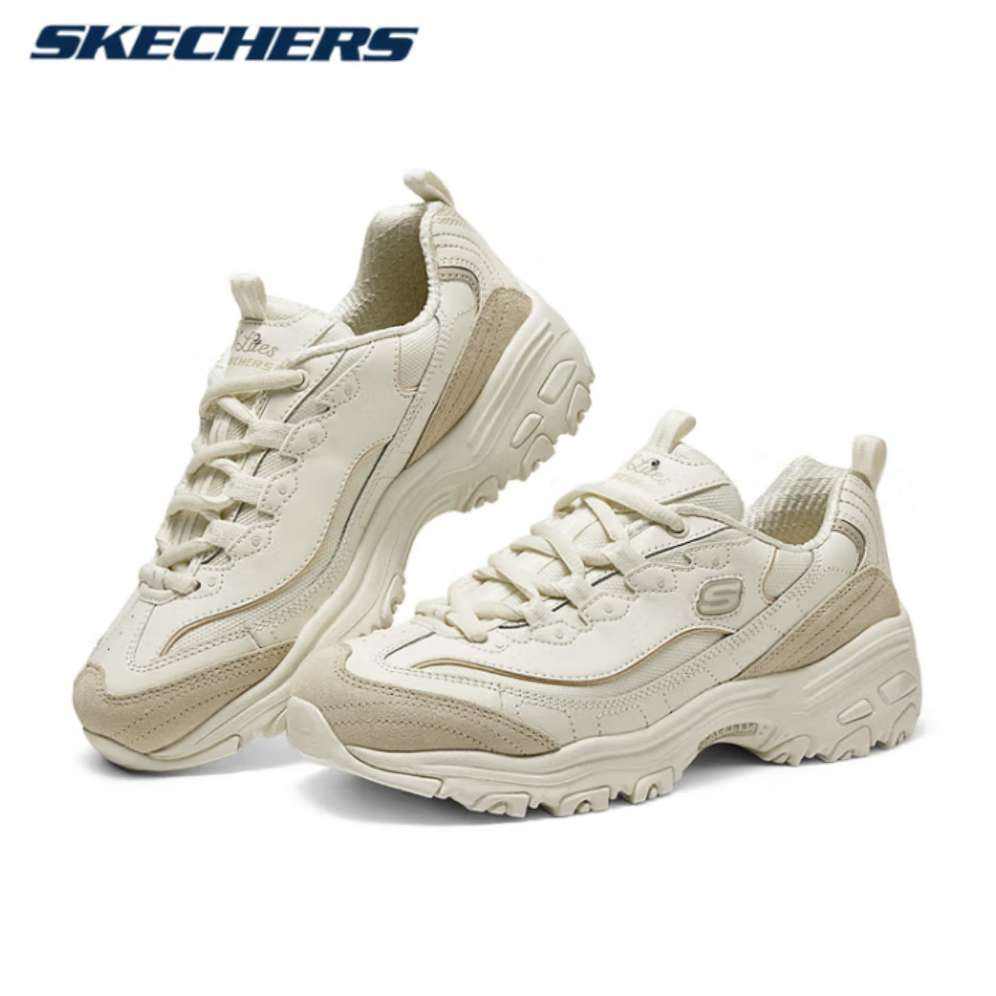 plus会员：SKECHERS 斯凯奇 摩卡熊2代丨运动学院风复古小白鞋（7色多尺码可选