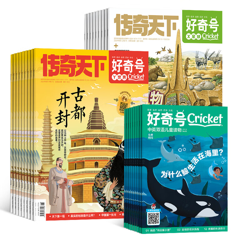 PLUS会员：《好奇号杂志》（2025年1月起订阅、1年共12期） 238.56元（共248.5元
