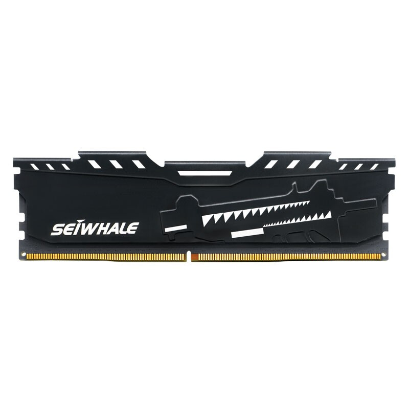 百亿补贴：SEIWHALE 枭鲸 电竞版 DDR4 3200MHz 台式机内存 马甲条16G 142.8元