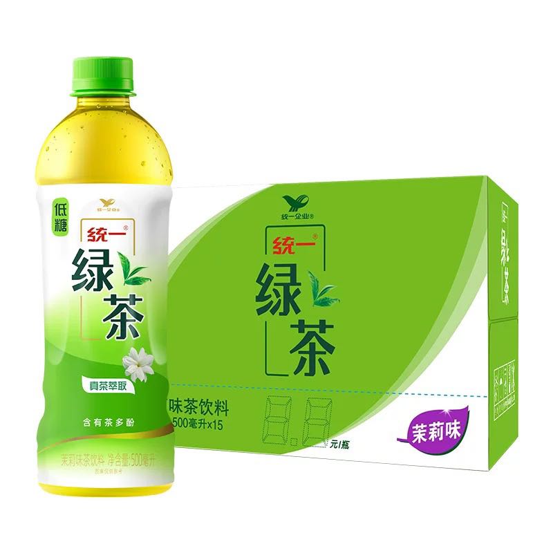 88VIP：统一 绿茶低糖500ml*15瓶 27.12元