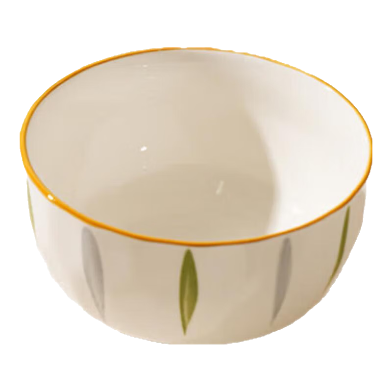 【摩登主妇同源】釉下彩米饭碗特别好看的餐具小碗家用陶瓷吃饭碗 5英寸