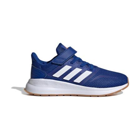 adidas 阿迪达斯 RUNFALCON C 男童休闲运动鞋 FW5139 蓝色/白色 31.5码 61.38元