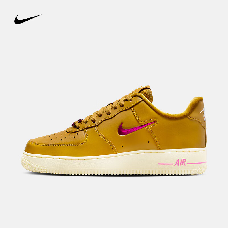 NIKE 耐克 女子空军一号运动鞋 AIR FORCE 1 '07 SE AF1 FB8251-700 458.4元