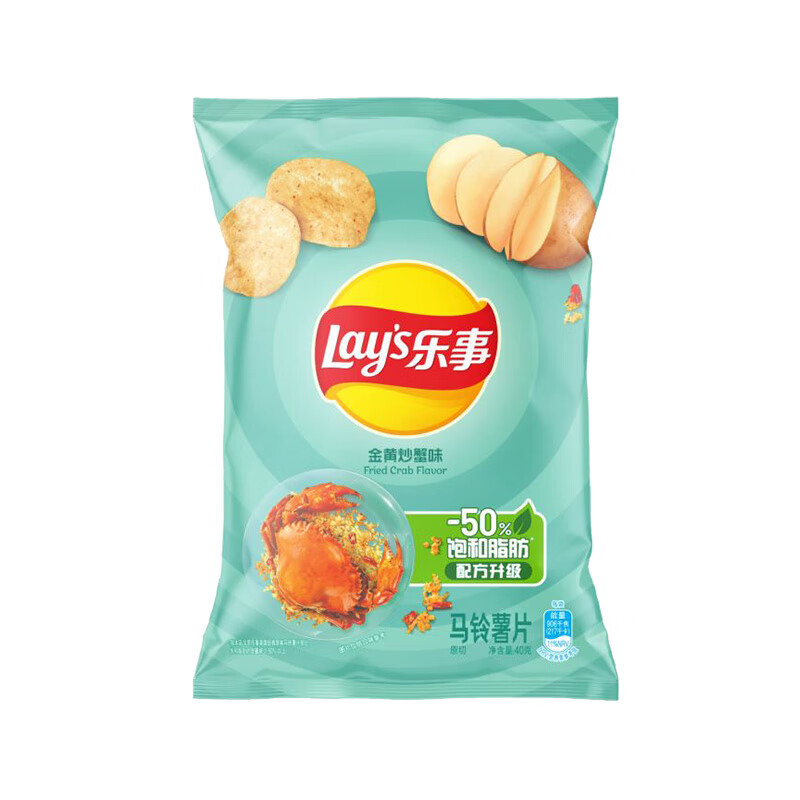 Lays 乐事 经典/大波浪/奇多系薯片 玉米棒40g/50g 26.9元（合2.69元/件）