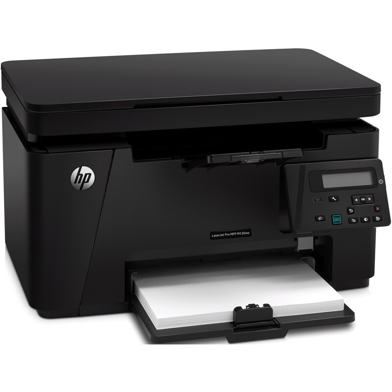 17日0点：HP 惠普 M126nw 黑白激光打印机 黑色 1786元包邮