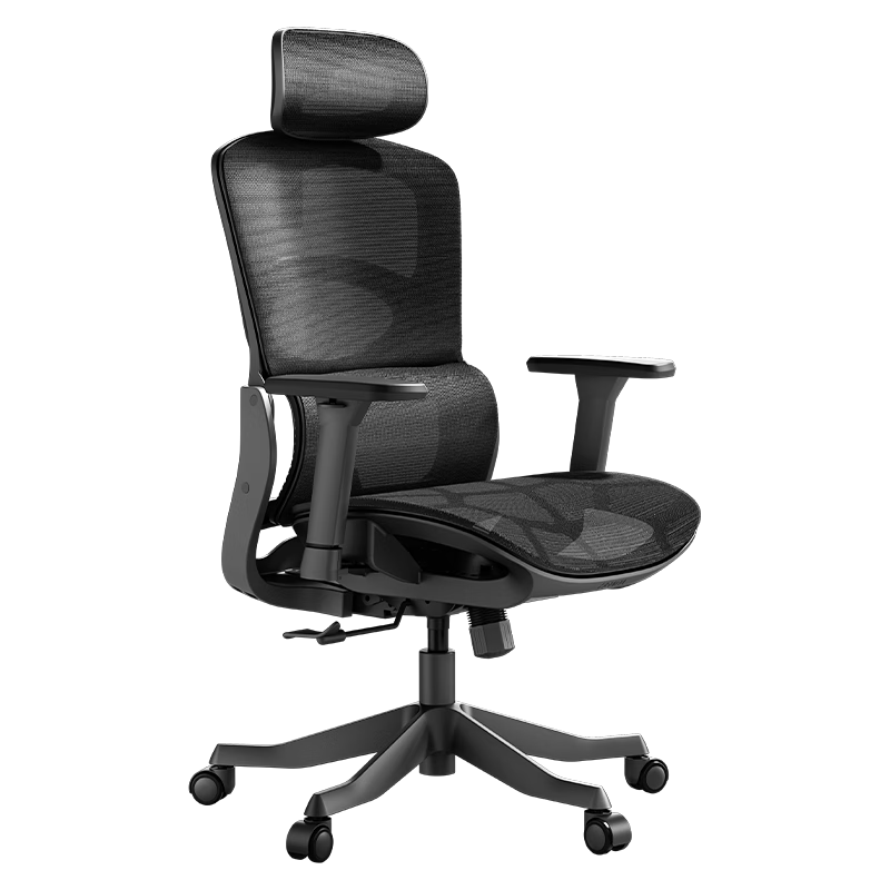 plus会员：HBADA 黑白调 P2 Pro人体工学椅电脑椅 695.26元+9.9元家居卡