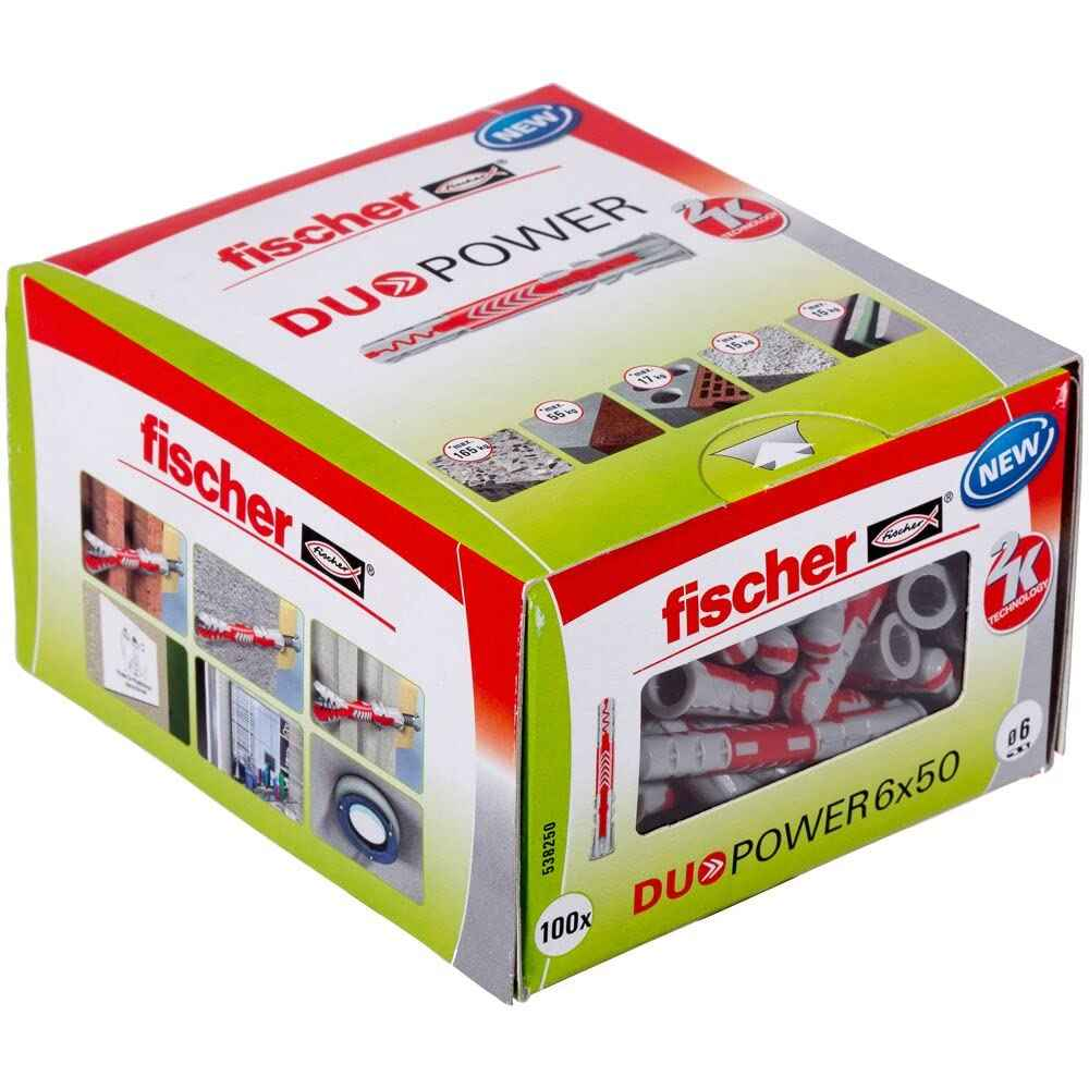 【含税直邮】FISCHER DuoPower 6 x 50，功能强大的通用插头 到手价￥44.79