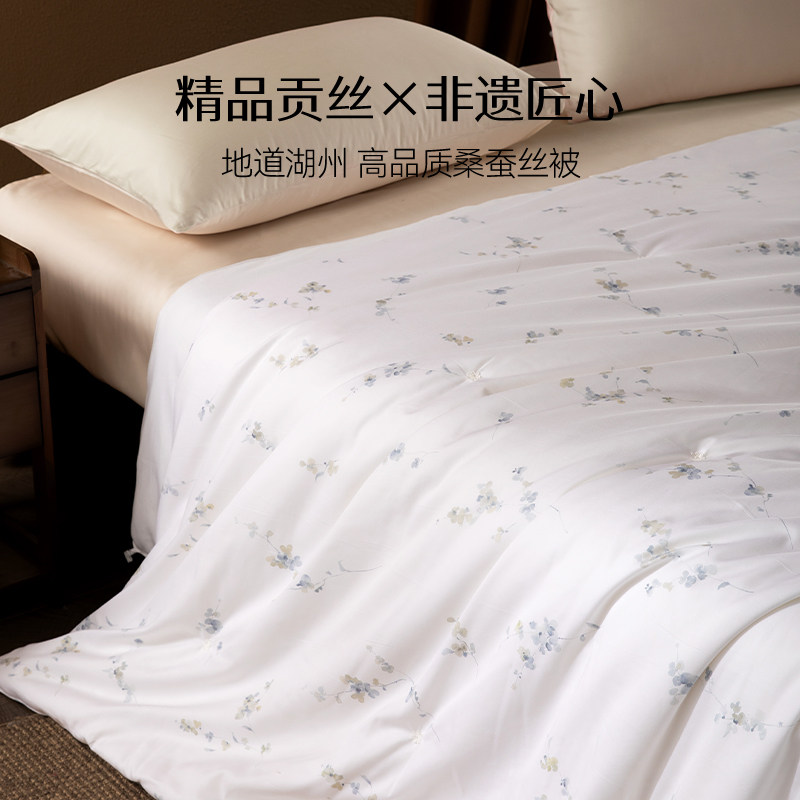 蚕花娘娘 蚕丝被 桑蚕丝春秋被被芯 1斤 150*200cm 380元