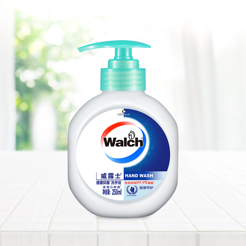 88VIP：Walch 威露士 健康抑菌洗手液250ml健康呵护儿童宝宝家用消毒 16.06元