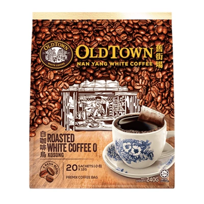 OLDTOWN WHITE COFFEE 旧街场白咖啡 进口袋泡咖啡包冷萃 20包（12g/包） 19.28元包