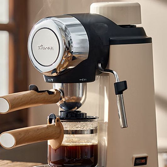 Bear 小熊 KFJ-A02R2 半自动咖啡机 白色 268元