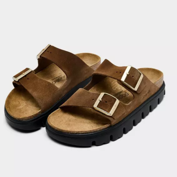 降价！Birkenstock 勃肯 Arizona 麂皮凉拖 4.9折 $70（约469.61元）