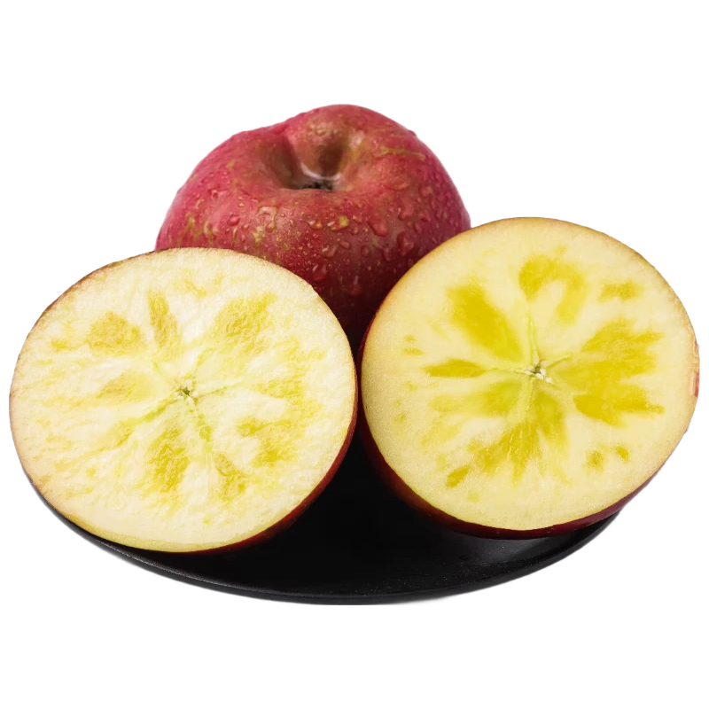 京鲜生 云南昭通冰糖心丑苹果 净重4.5斤 单果70mm+ 源头直发包邮 17.9元（需