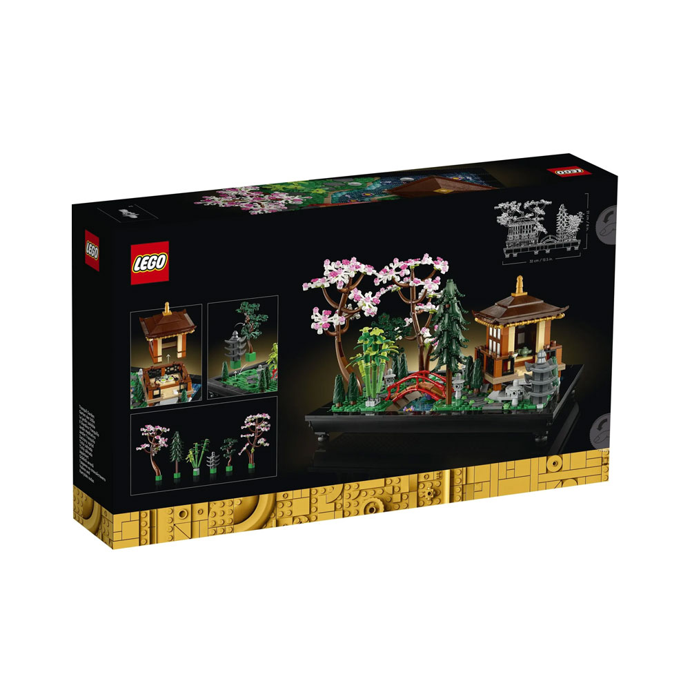 LEGO 乐高 【自营】【潮玩社】乐高LEGO 正品10315禅境花园成人积木玩具礼物 60