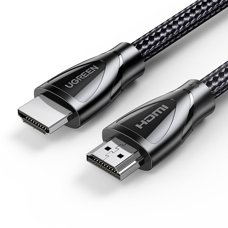 UGREEN 绿联 HD140 8K高清版 HDMI2.1 视频线缆 2m 黑色 49.9元