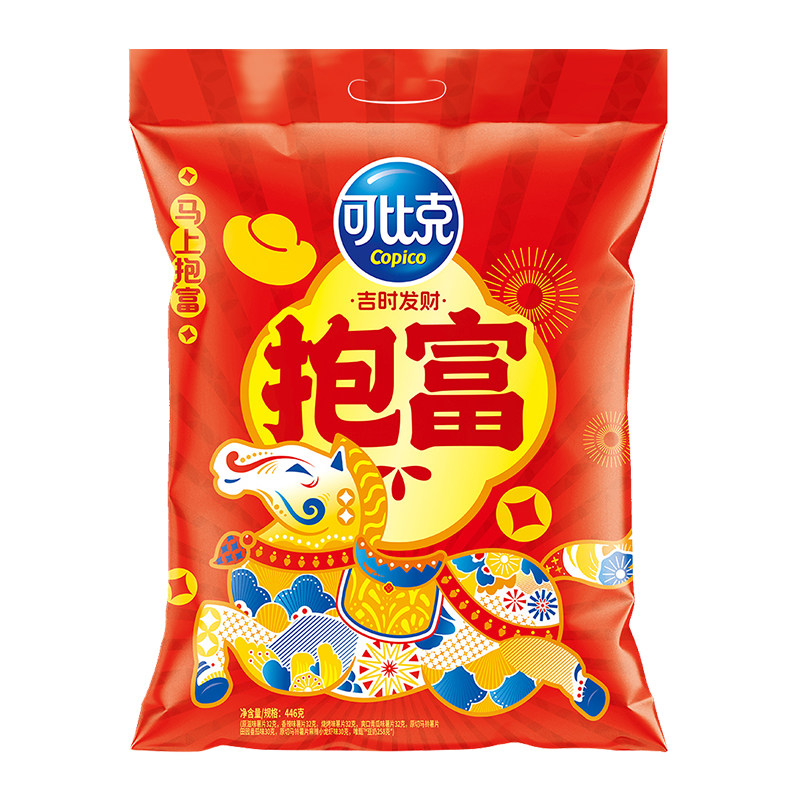 88VIP：可比克 薯片零食大礼包 446g 14.55元（需用券）